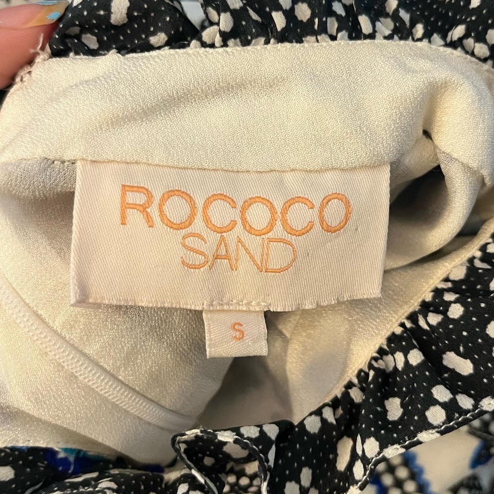NWOT Rococo Sand Bell Sleeve Embroidered Mini Dress - Picture 6 of 8